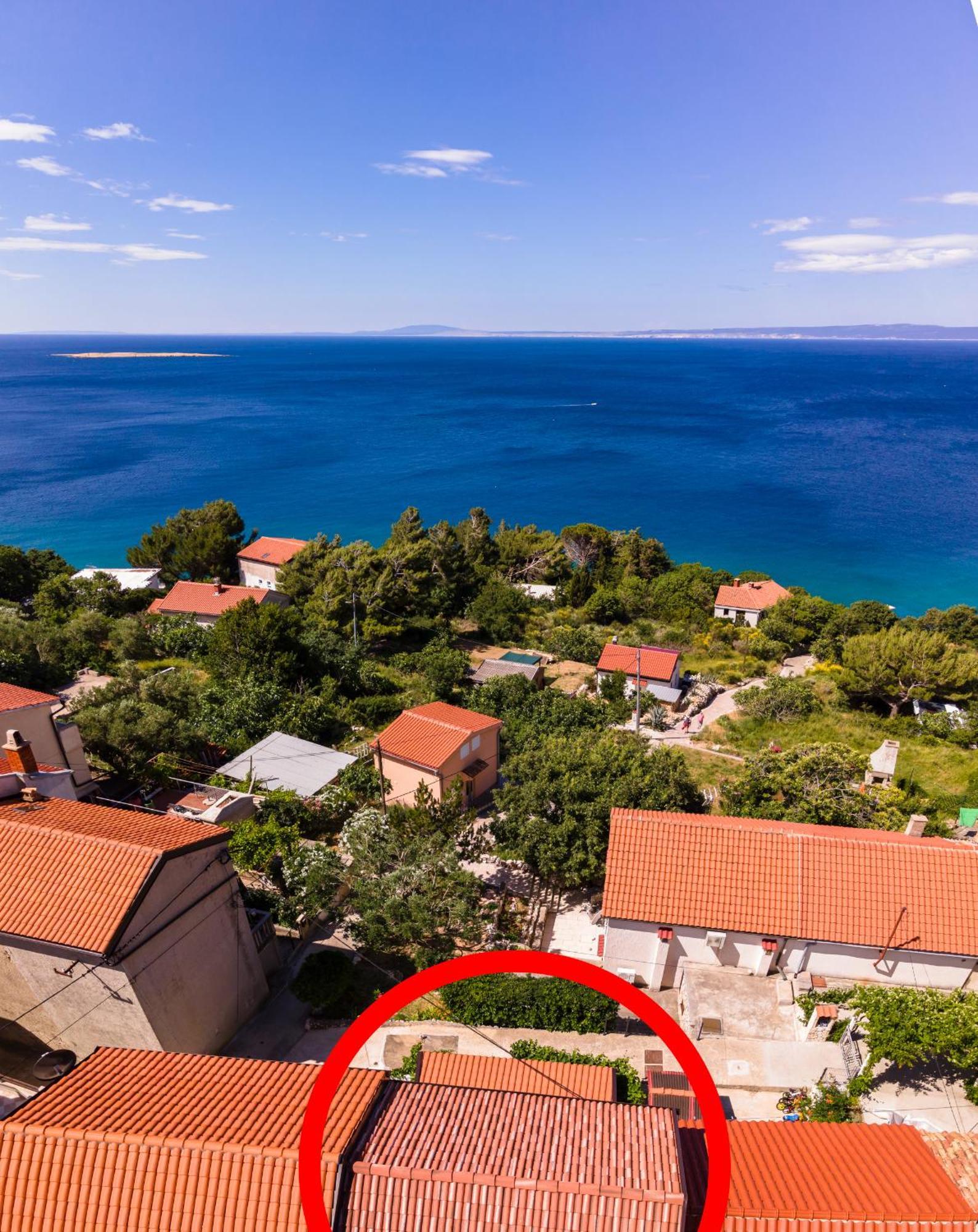 Holiday House Nova Stara Baska Bagian luar foto